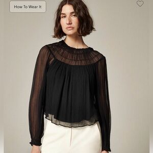 NWT JCrew Crinkle Top